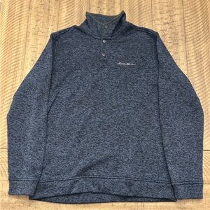 Eddie Bauer Men's Radiator Fleece Snap Mock Pullover